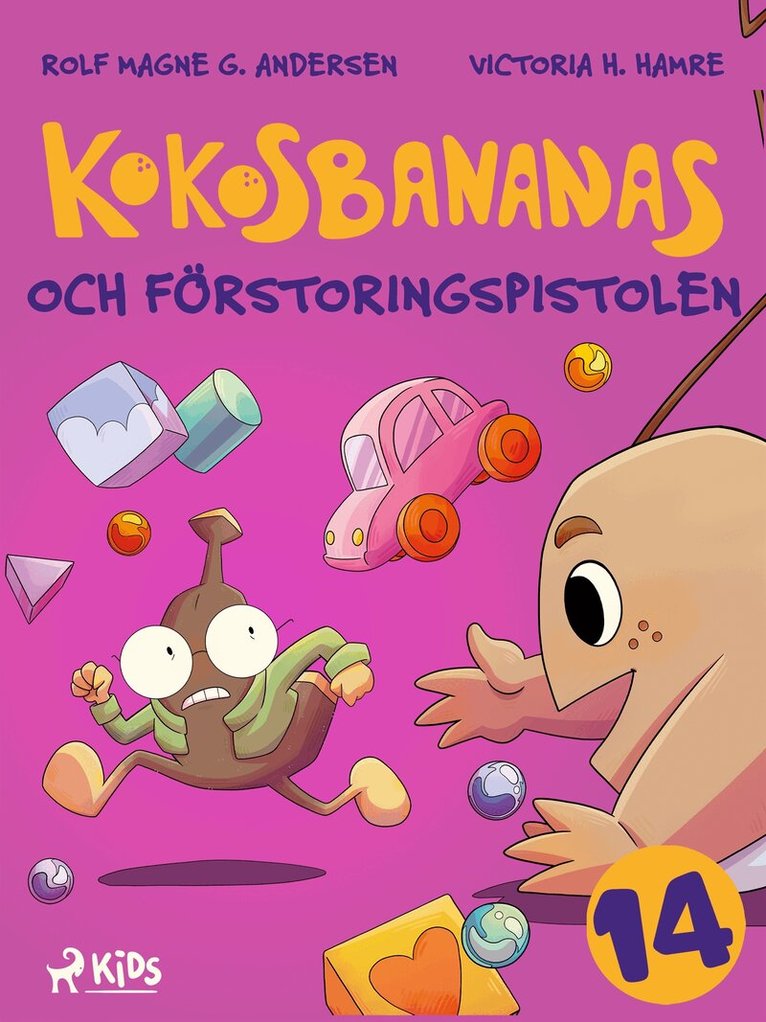 Rolf Magne G. Andersen, Emma Ericson - Kokosbananas och förstoringspistolen, E-bok
