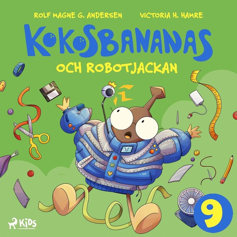 Rolf Magne G. Andersen, Emma Ericson - Kokosbananas och robotjackan, Ljudbok