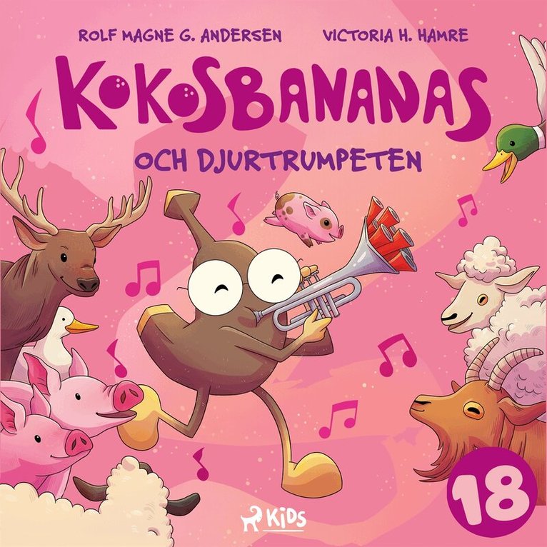Rolf Magne G. Andersen, Emma Ericson - Kokosbananas och djurtrumpeten, Ljudbok