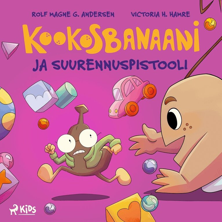 Rolf Magne G. Andersen, Tiia Mensio - Kookosbanaani ja suurennuspistooli, Ljudbok