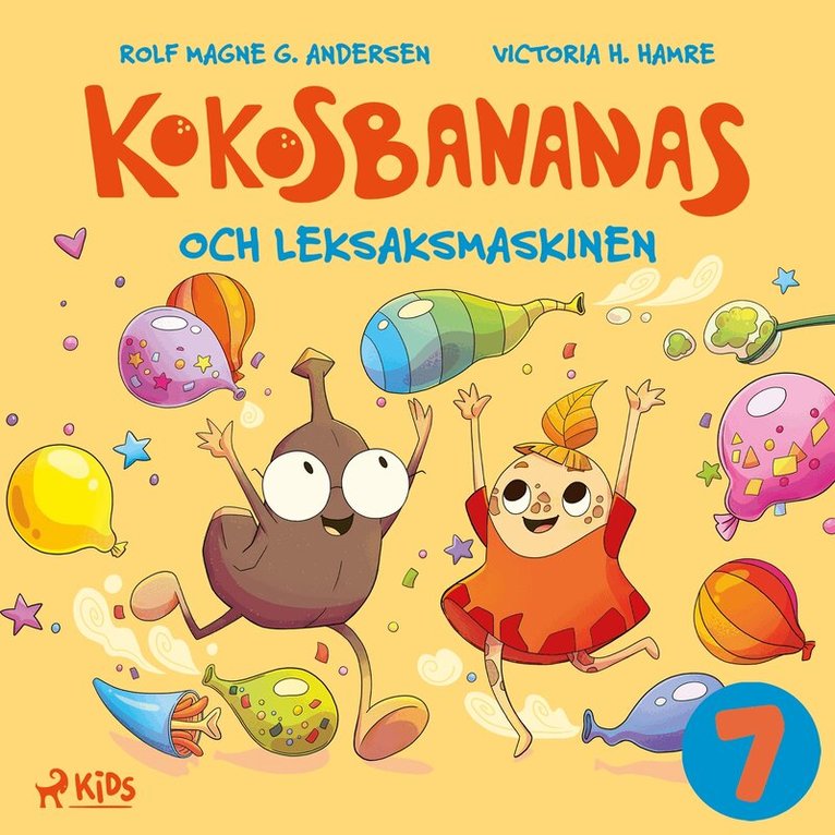 Rolf Magne G. Andersen, Emma Ericson - Kokosbananas och leksaksmaskinen, Ljudbok