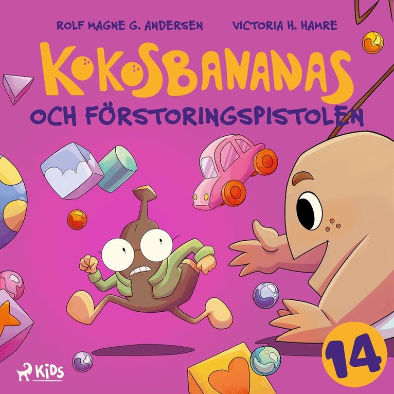 Rolf Magne G. Andersen, Emma Ericson - Kokosbananas och förstoringspistolen, Ljudbok