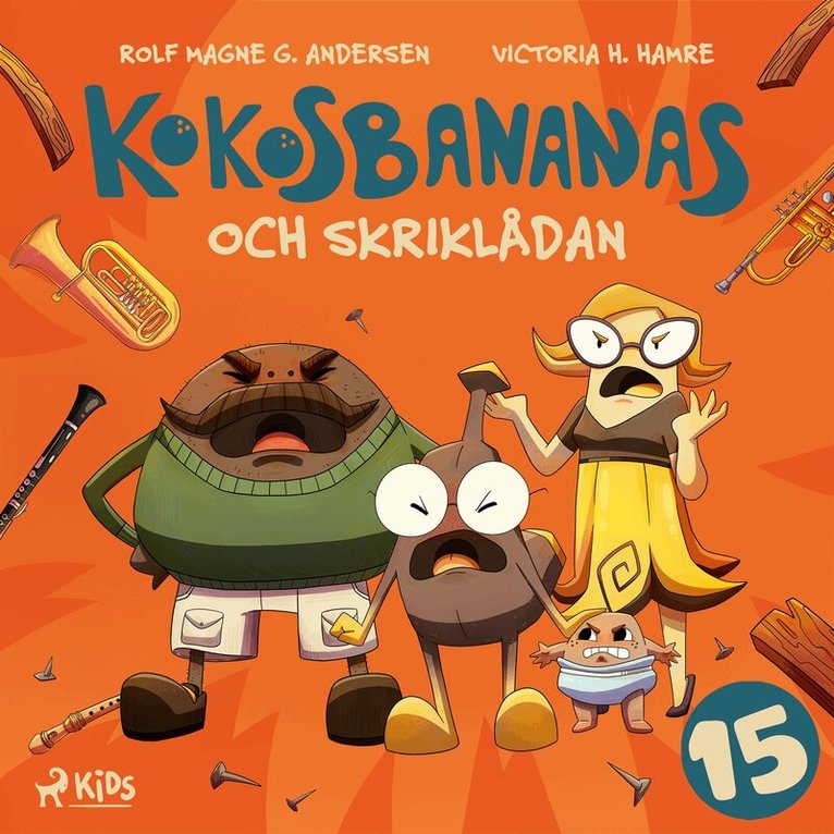 Rolf Magne G. Andersen, Emma Ericson - Kokosbananas och skriklådan, Ljudbok