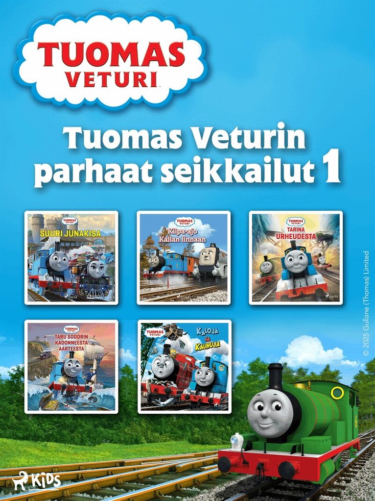 Mattel - Tuomas Veturin parhaat seikkailut 1, E-bok