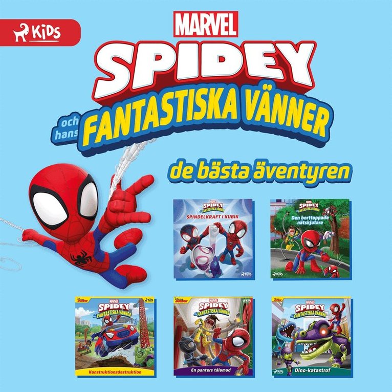 Marvel - Spidey och hans fantastiska vänner: De bästa äventyren, Ljudbok