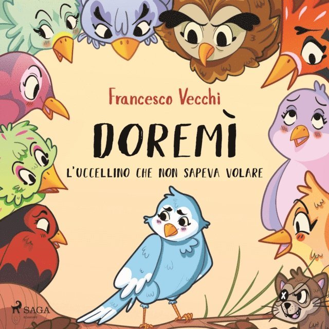 Vecchi - Doremì - l'uccellino che non sapeva volare, Ljudbok