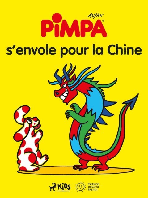 Altan - Pimpa s'envole pour la Chine, E-bok