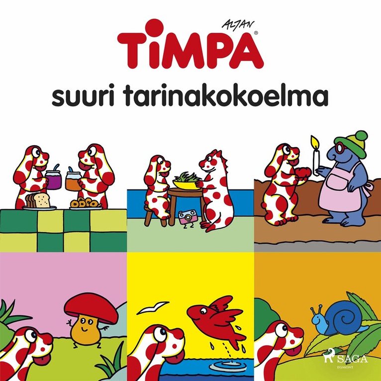 Altan - Timpa – suuri tarinakokoelma, Ljudbok