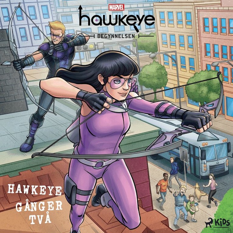 Marvel - Hawkeye - Begynnelsen - Hawkeye gånger två, Ljudbok