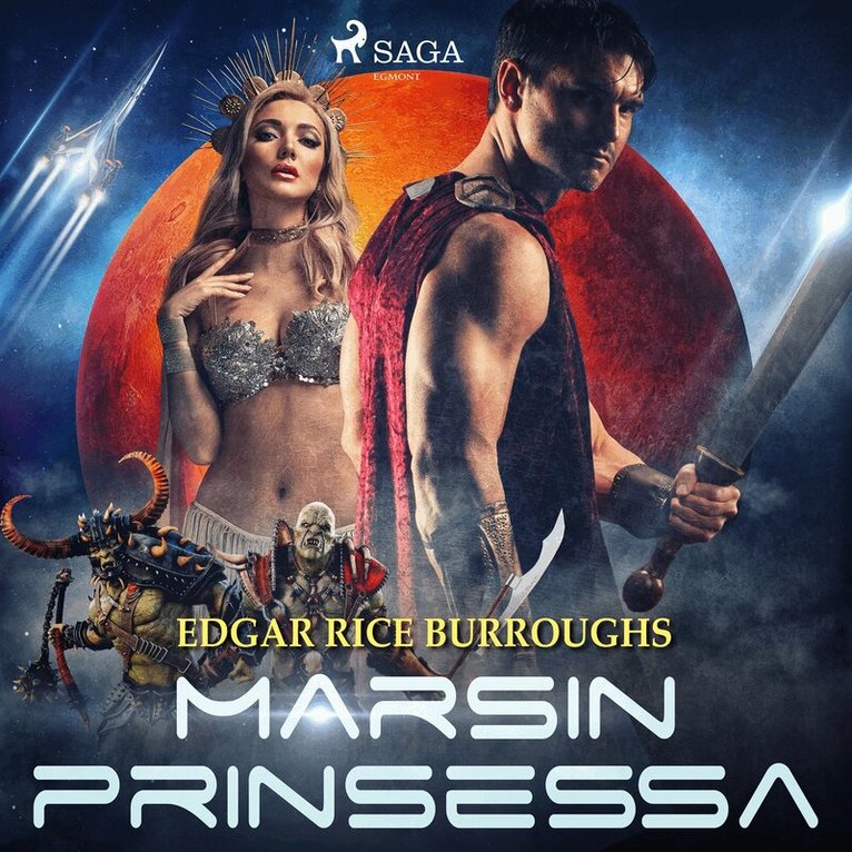 Edgar Rice Burroughs - Marsin prinsessa, Ljudbok