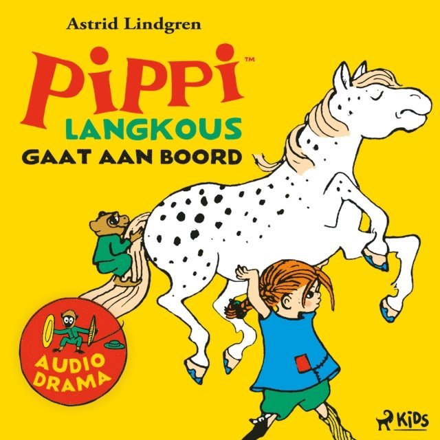 Lindgren - Pippi Langkous gaat aan boord (hoorspel), Ljudbok