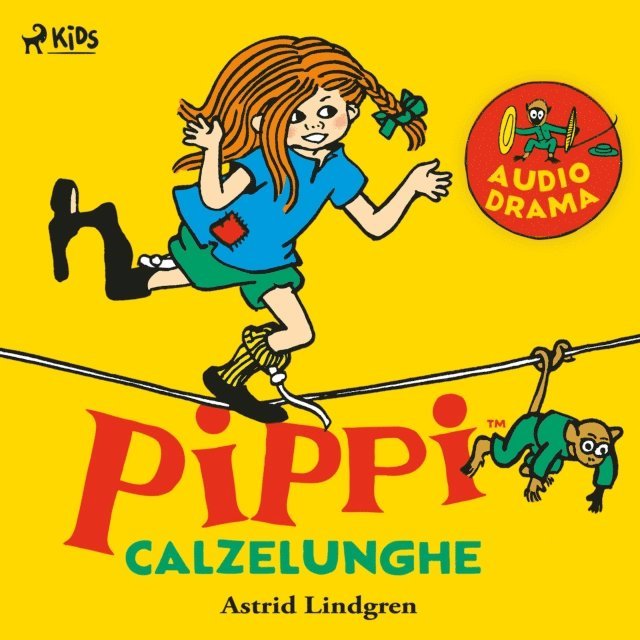 Lindgren - Pippi Calzelunghe, Ljudbok