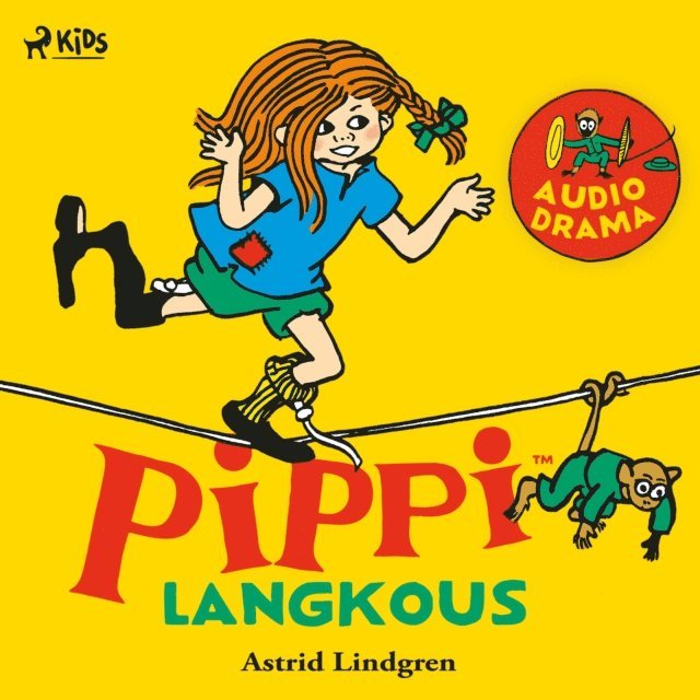 Lindgren - Pippi Langkous (audiodrama), Ljudbok