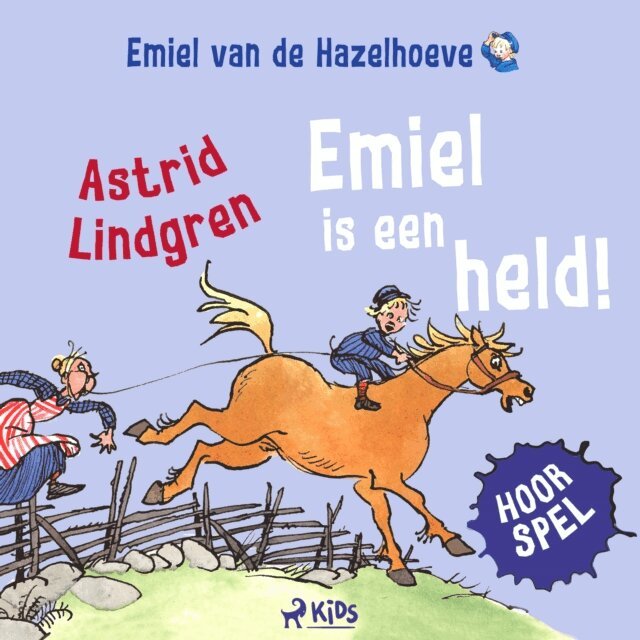 Lindgren - Emiel is een held! (hoorspel), Ljudbok