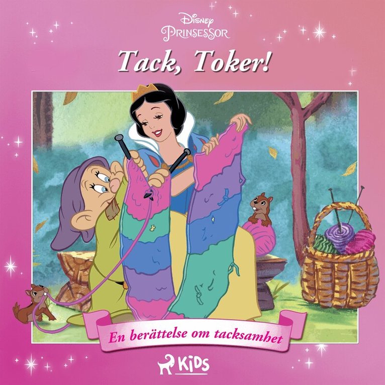 Disney - Snövit - Tack, Toker! - En berättelse om tacksamhet, Ljudbok