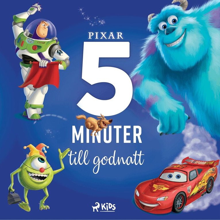 Disney - Fem minuter till godnatt - Disney/Pixar, Ljudbok