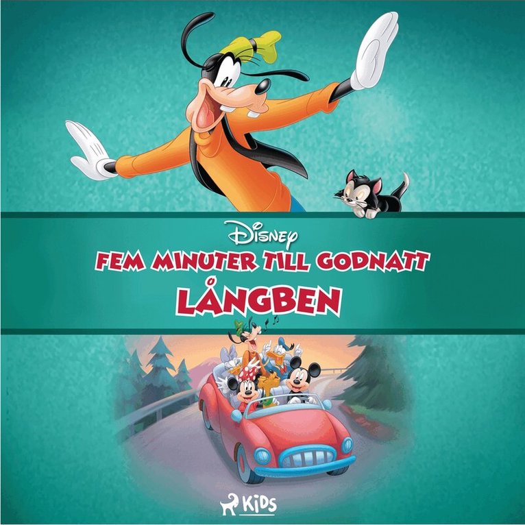 Disney - Fem minuter till godnatt - Långben, Ljudbok