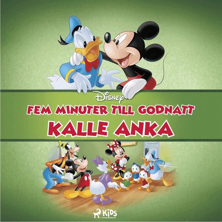 Disney - Fem minuter till godnatt - Kalle Anka, Ljudbok