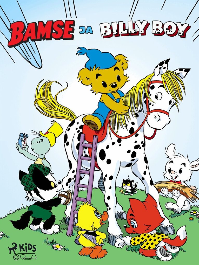 Charlotta Borelius, Rune Andréasson - Bamse ja Billy Boy, E-bok