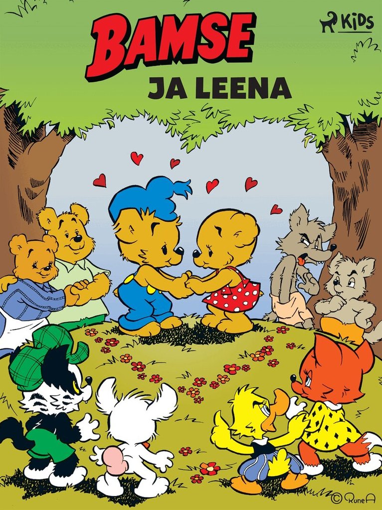 Joakim Gunnarsson - Bamse ja Leena, E-bok
