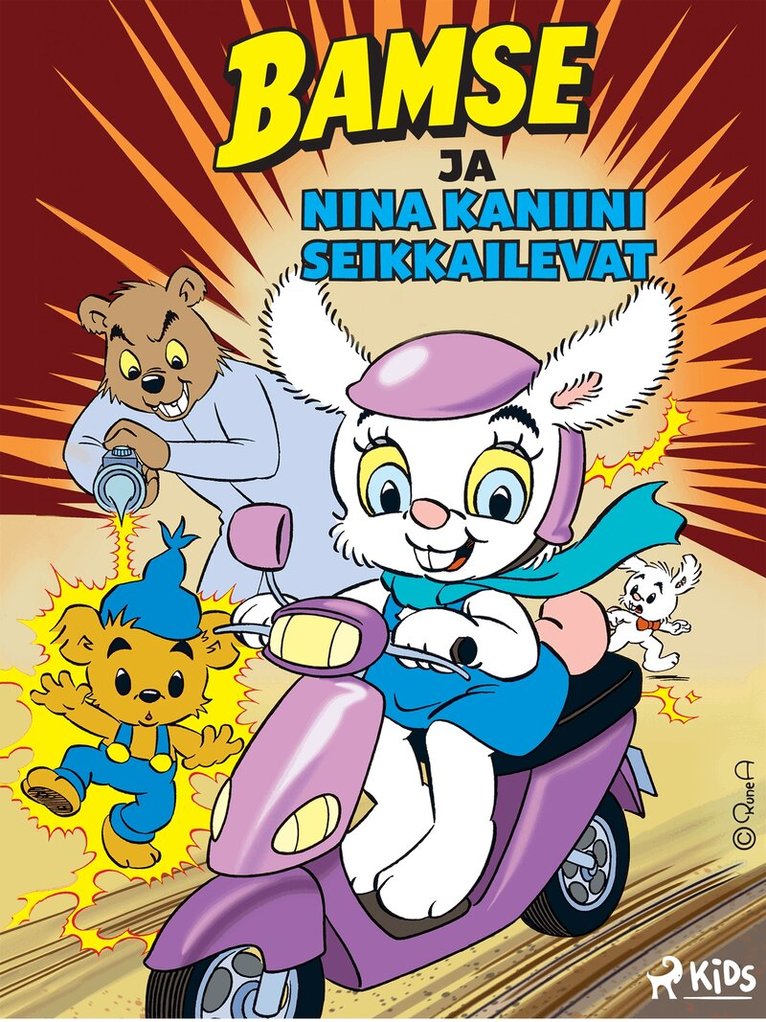 Joakim Gunnarsson - Bamse ja Nina Kaniini seikkailevat, E-bok