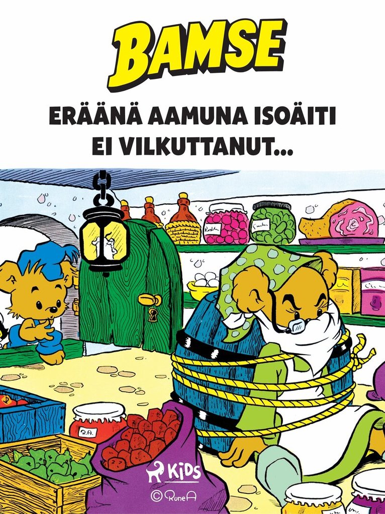 Rune Andréasson - Bamse - Eräänä aamuna Isoäiti ei vilkuttanut..., E-bok