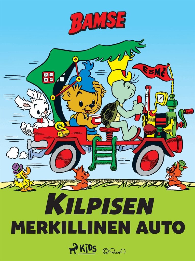 Rune Andréasson - Bamse - Kilpisen merkillinen auto, E-bok
