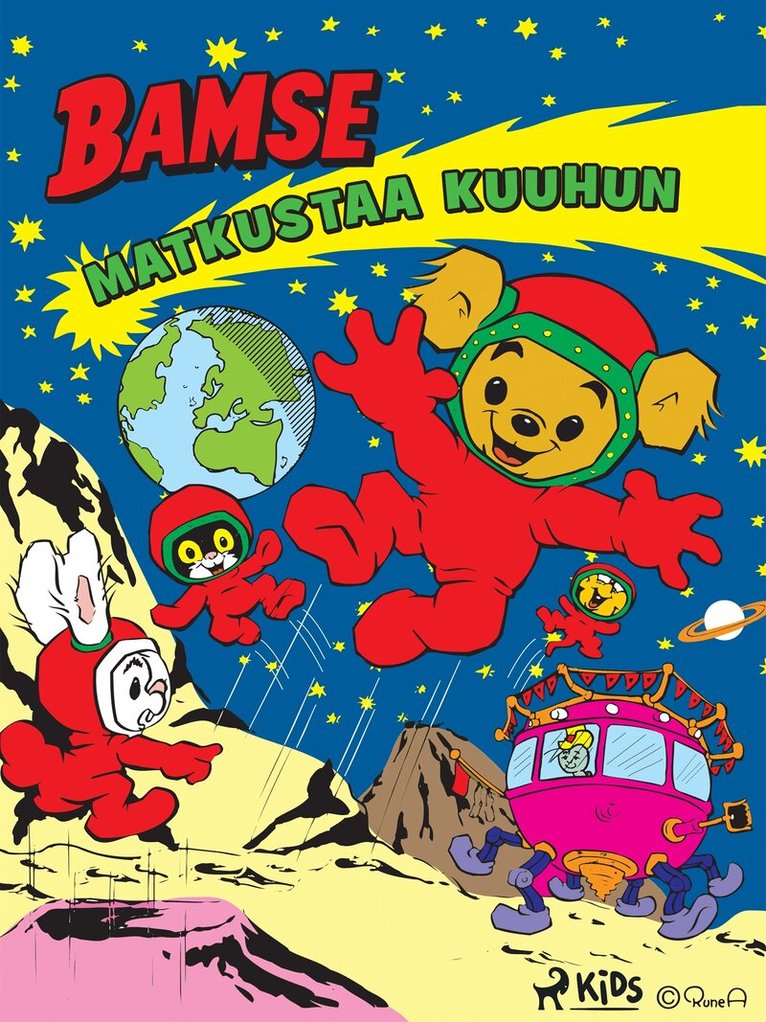 Rune Andréasson - Bamse matkustaa kuuhun, E-bok