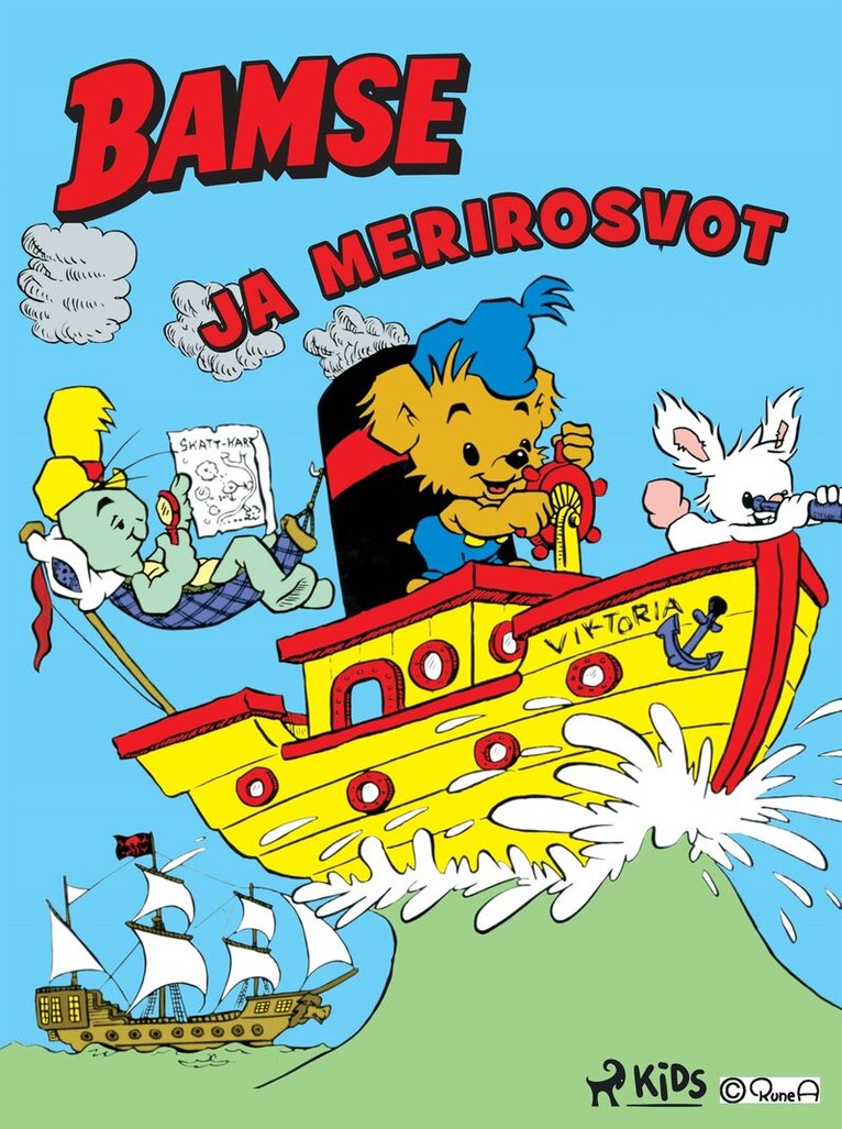 Rune Andréasson - Bamse ja merirosvot, E-bok