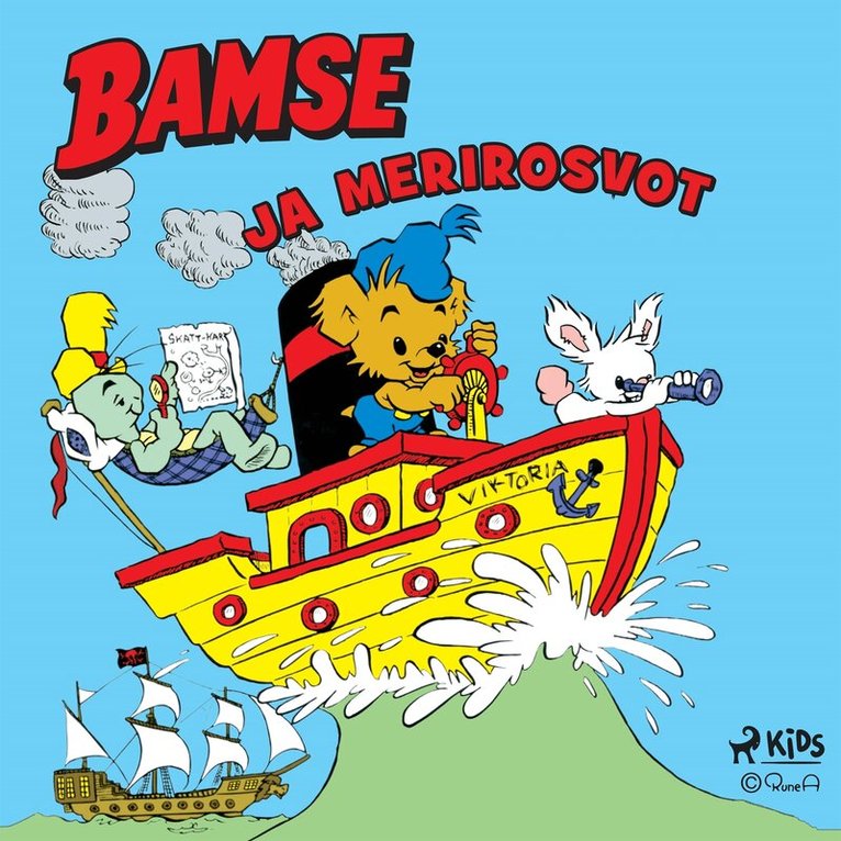 Rune Andréasson - Bamse ja merirosvot, Ljudbok