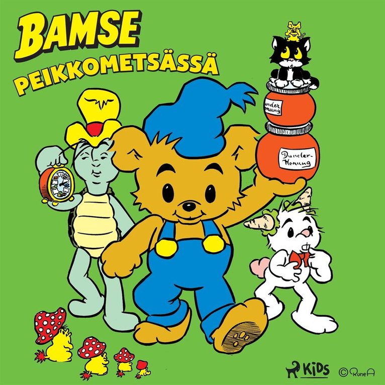 Rune Andréasson - Bamse Peikkometsässä, Ljudbok