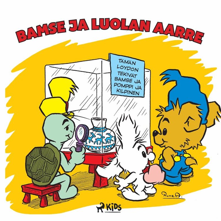 Rune Andréasson - Bamse ja luolan aarre, Ljudbok