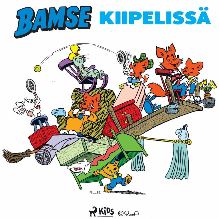 Rune Andréasson - Bamse kiipelissä, Ljudbok