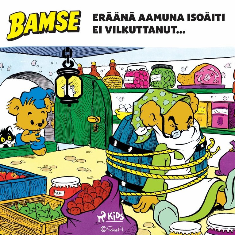 Rune Andréasson - Bamse - Eräänä aamuna Isoäiti ei vilkuttanut..., Ljudbok