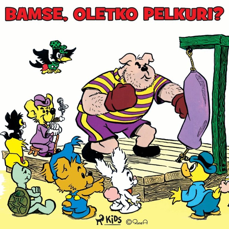 Rune Andréasson - Bamse, oletko pelkuri?, Ljudbok