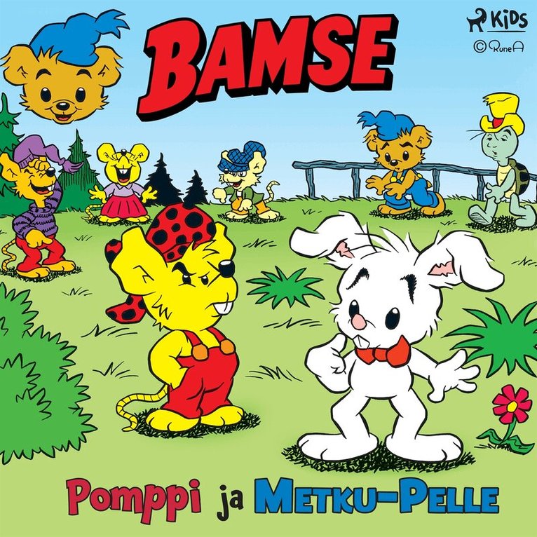 Rune Andréasson - Bamse - Pomppi ja Metku-Pelle, Ljudbok
