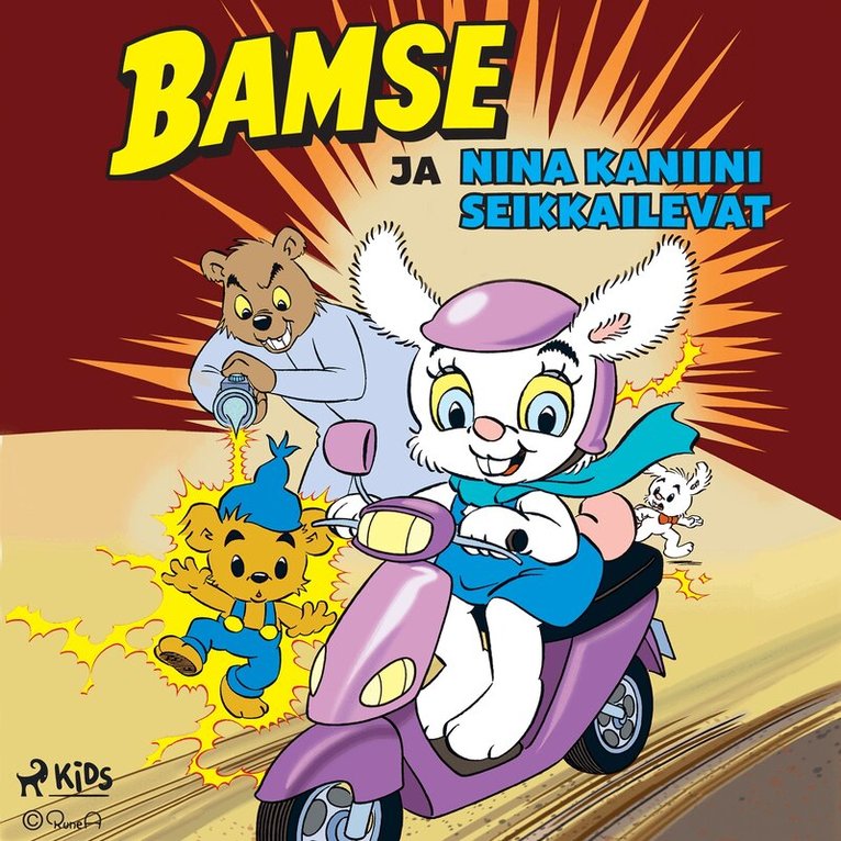 Joakim Gunnarsson - Bamse ja Nina Kaniini seikkailevat, Ljudbok