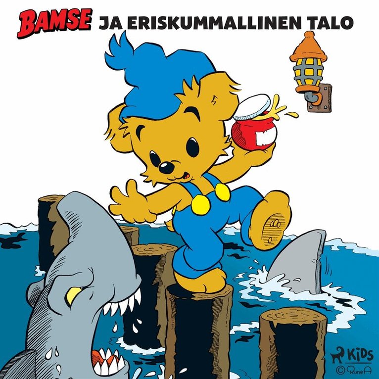 Mårten Melin - Bamse ja eriskummallinen talo, Ljudbok