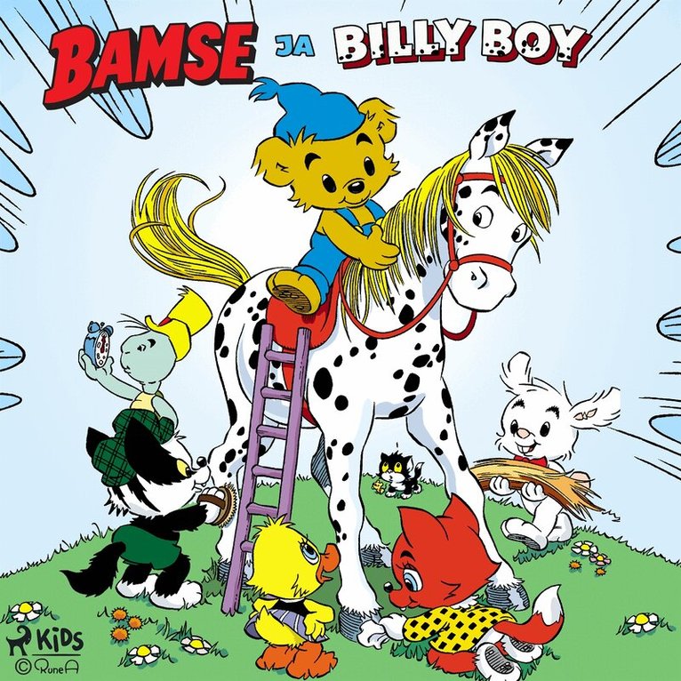 Charlotta Borelius, Rune Andréasson - Bamse ja Billy Boy, Ljudbok