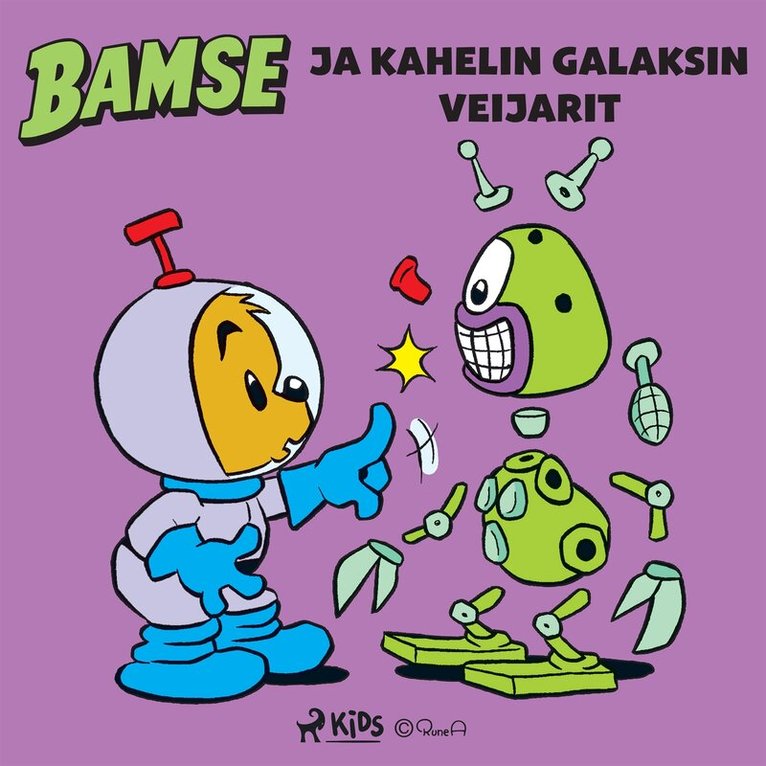 Mårten Melin - Bamse ja Kahelin galaksin veijarit, Ljudbok