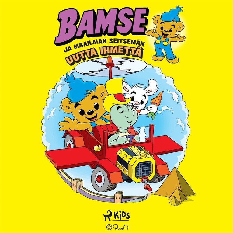 Jan Magnusson, Dan Andréasson - Bamse ja maailman seitsemän uutta ihmettä, Ljudbok
