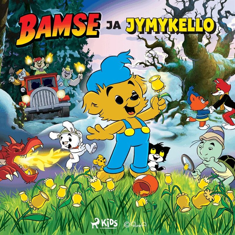 Joakim Gunnarsson, Tomas Tivemark, Fabian Nordlander - Bamse ja jymykello, Ljudbok