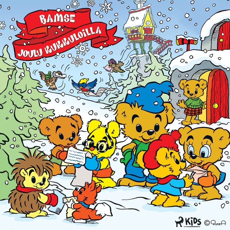 Jan Magnusson, Sören Axén, Ronny Åström - Bamse - Joulu kukkuloilla, Ljudbok