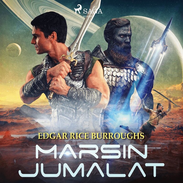 Edgar Rice Burroughs - Marsin jumalat, Ljudbok