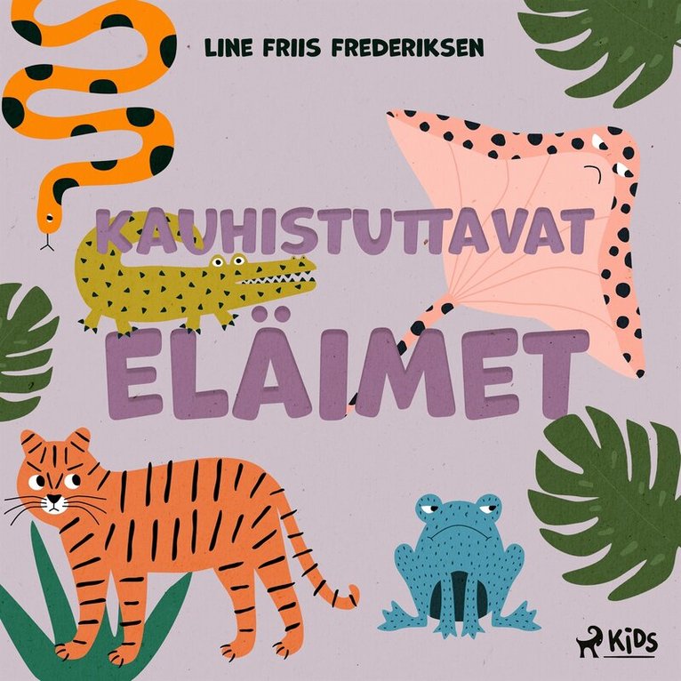 Line Friis Frederiksen - Kauhistuttavat eläimet, Ljudbok