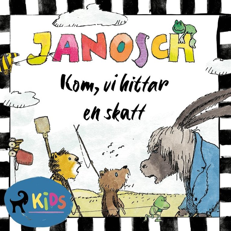 Janosch - Kom, vi hittar en skatt, Ljudbok