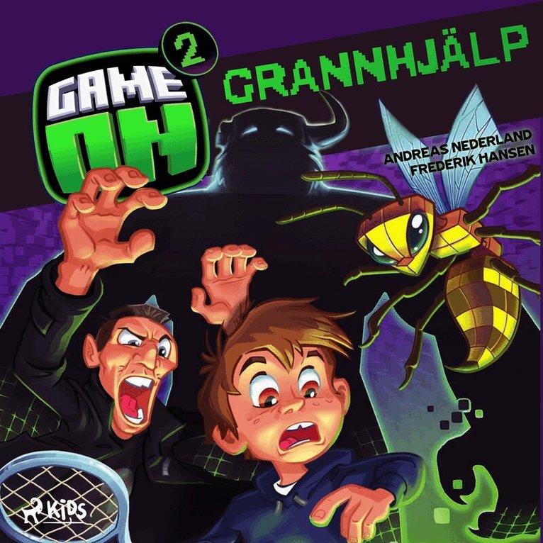 Frederik Hansen, Andreas Nederland - Game on: Grannhjälp, Ljudbok