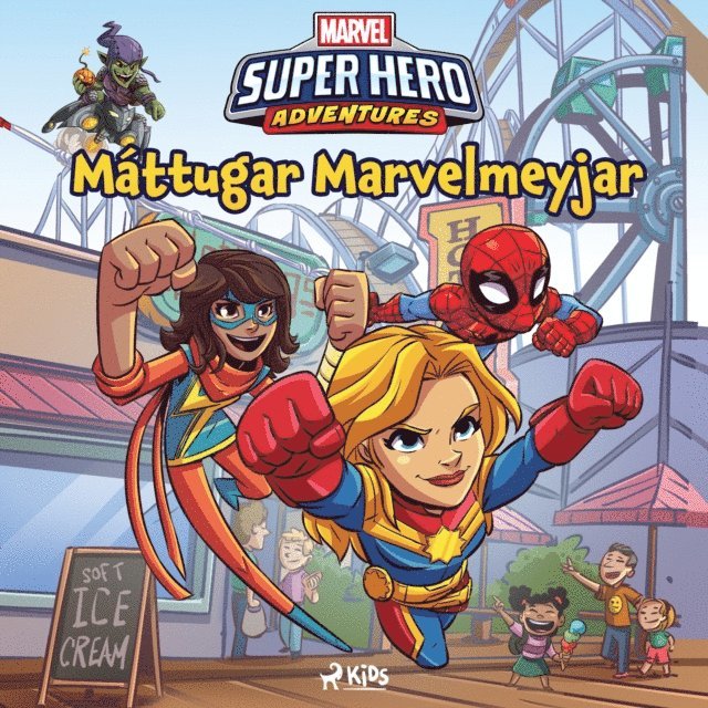 Marvel - Ofurhetjur í ævintýrum - Máttugar Marvelmeyjar, Ljudbok