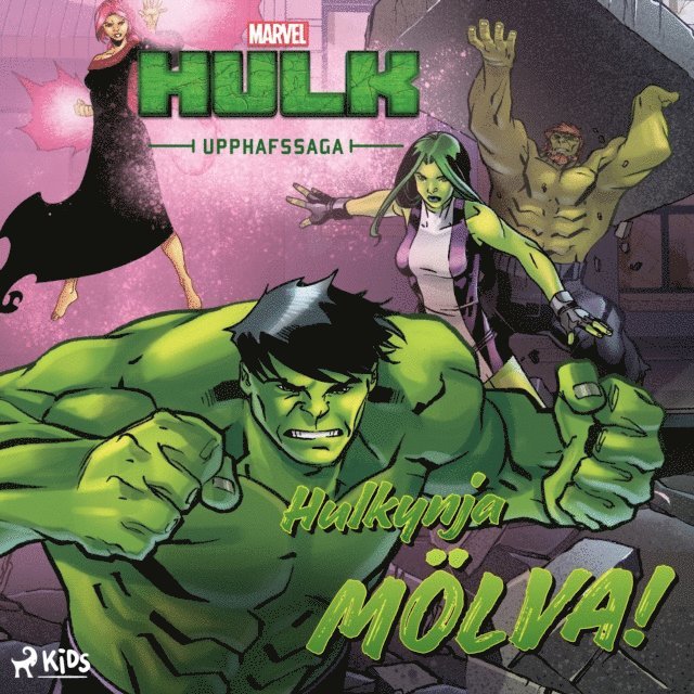 Marvel - Upphafssaga Hulk: Hulkynja MÖLVA!, Ljudbok