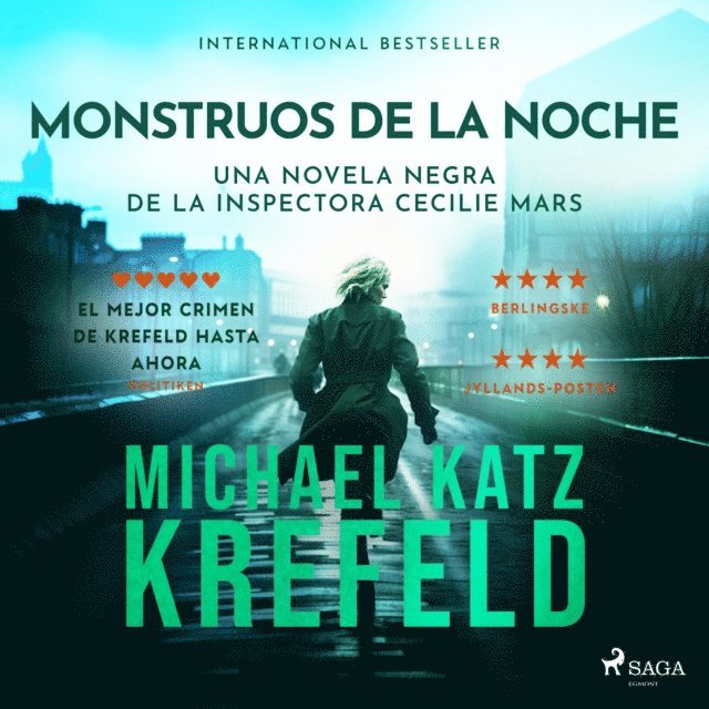 Krefeld - Monstruos de la noche - Una novela negra de la inspectora Cecilie Mars 2, Ljudbok